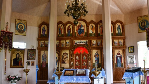 Храм Казанской иконы Божией Матери с. Комаревцево, Чернянский район